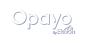 Opayo by Elavon logo.